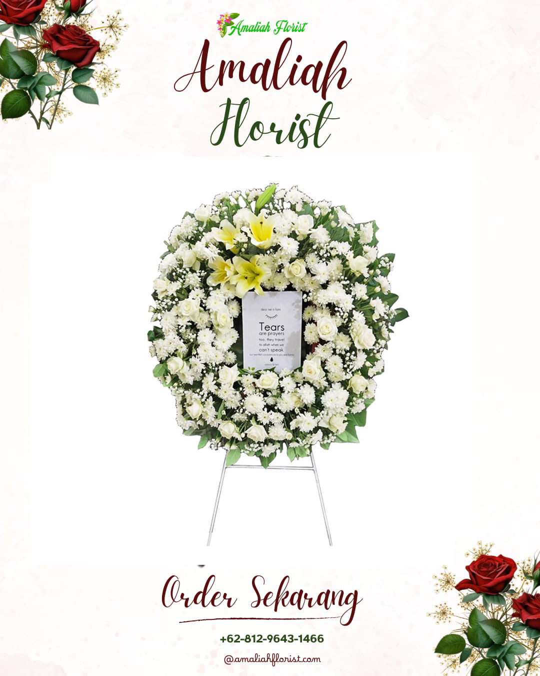 Krans Bunga Duka Pekalongan Selatan